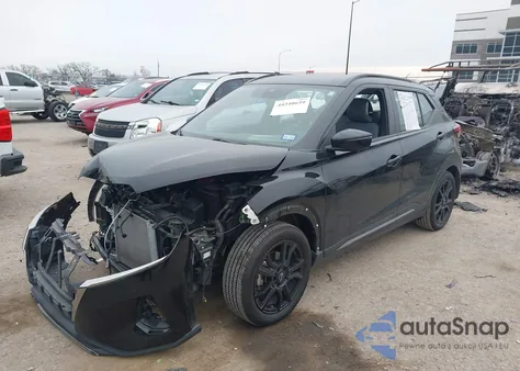 2022 Nissan Kicks Sr Xtronic Cvt z USA, uszkodzony, nr VIN 3N1CP5DV9NL527799